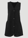 Button Up Top and Shorts Set