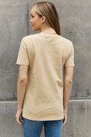 SUMMER VIBES Graphic Cotton Tee