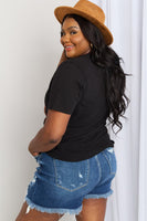 TRUST IN THE LORD AND DO GOOD PSALM 37:3 Graphic Cotton Tee