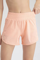Elastic Waist Active Shorts