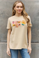 SUMMER VIBES Graphic Cotton Tee