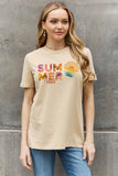 SUMMER VIBES Graphic Cotton Tee