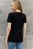 TRUST IN THE LORD AND DO GOOD PSALM 37:3 Graphic Cotton Tee