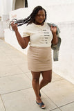 Positivity Letter Graphic Short Sleeve T-Shirt