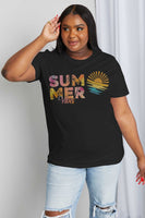 SUMMER VIBES Graphic Cotton Tee