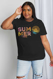 SUMMER VIBES Graphic Cotton Tee