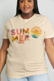 SUMMER VIBES Graphic Cotton Tee