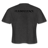 Women's Cropped T-Shirt - deep heather