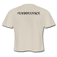 Women's Cropped T-Shirt - dust