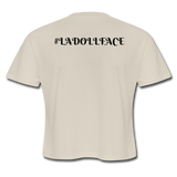 Women's Cropped T-Shirt - dust