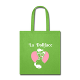 Tote Bag - lime green